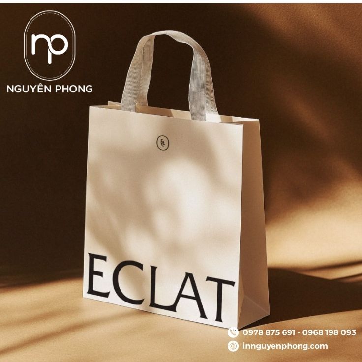 Mẫu túi giấy khách sạn thương hiệu 